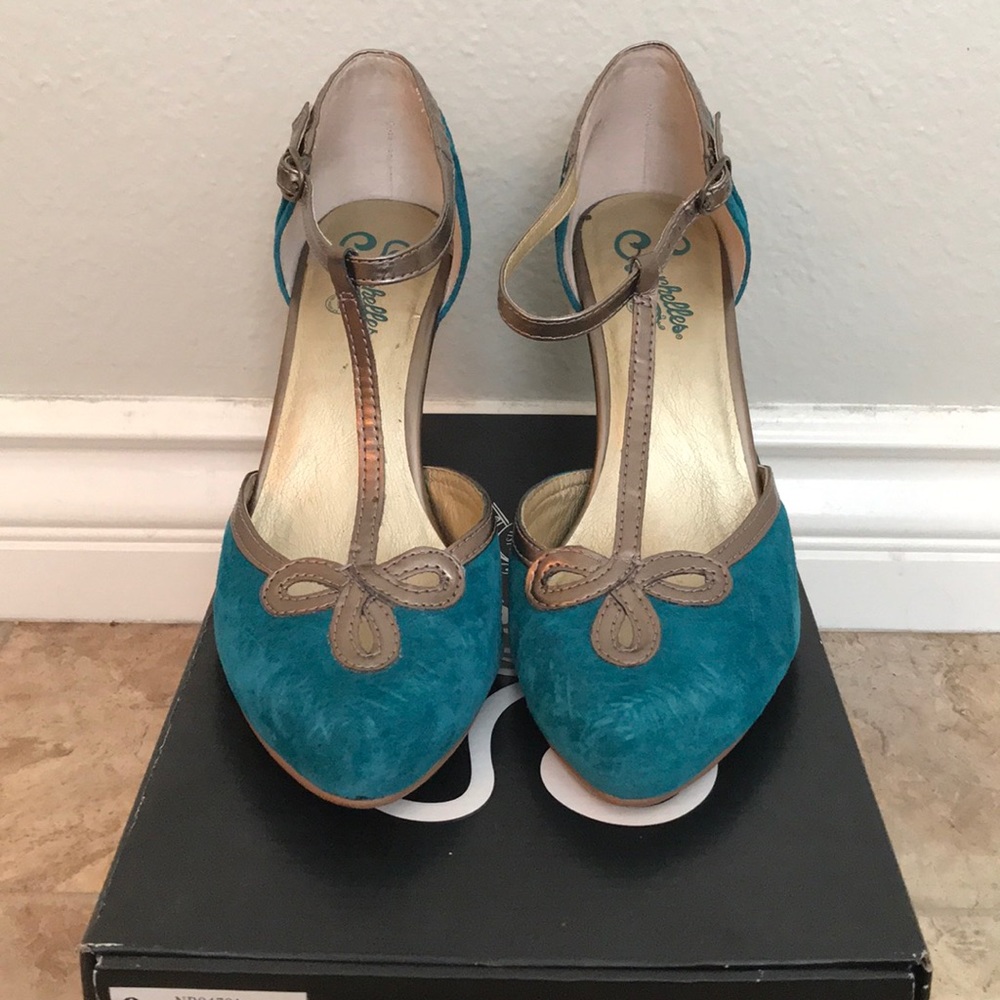 Seychelles heels with ankle strap